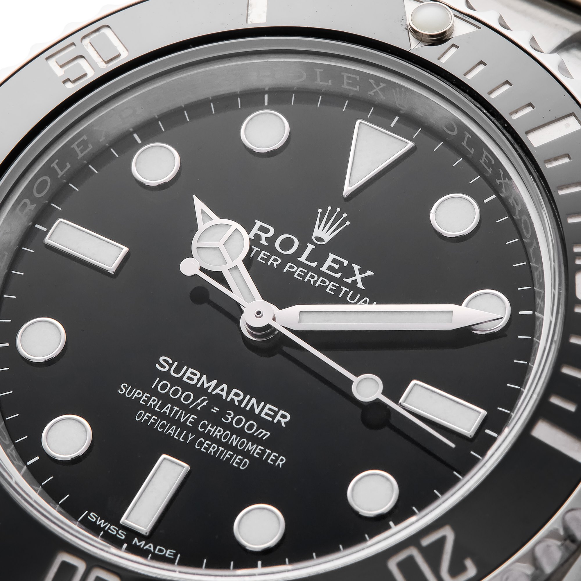 Rolex Submariner Non-Date Roestvrij Staal 114060