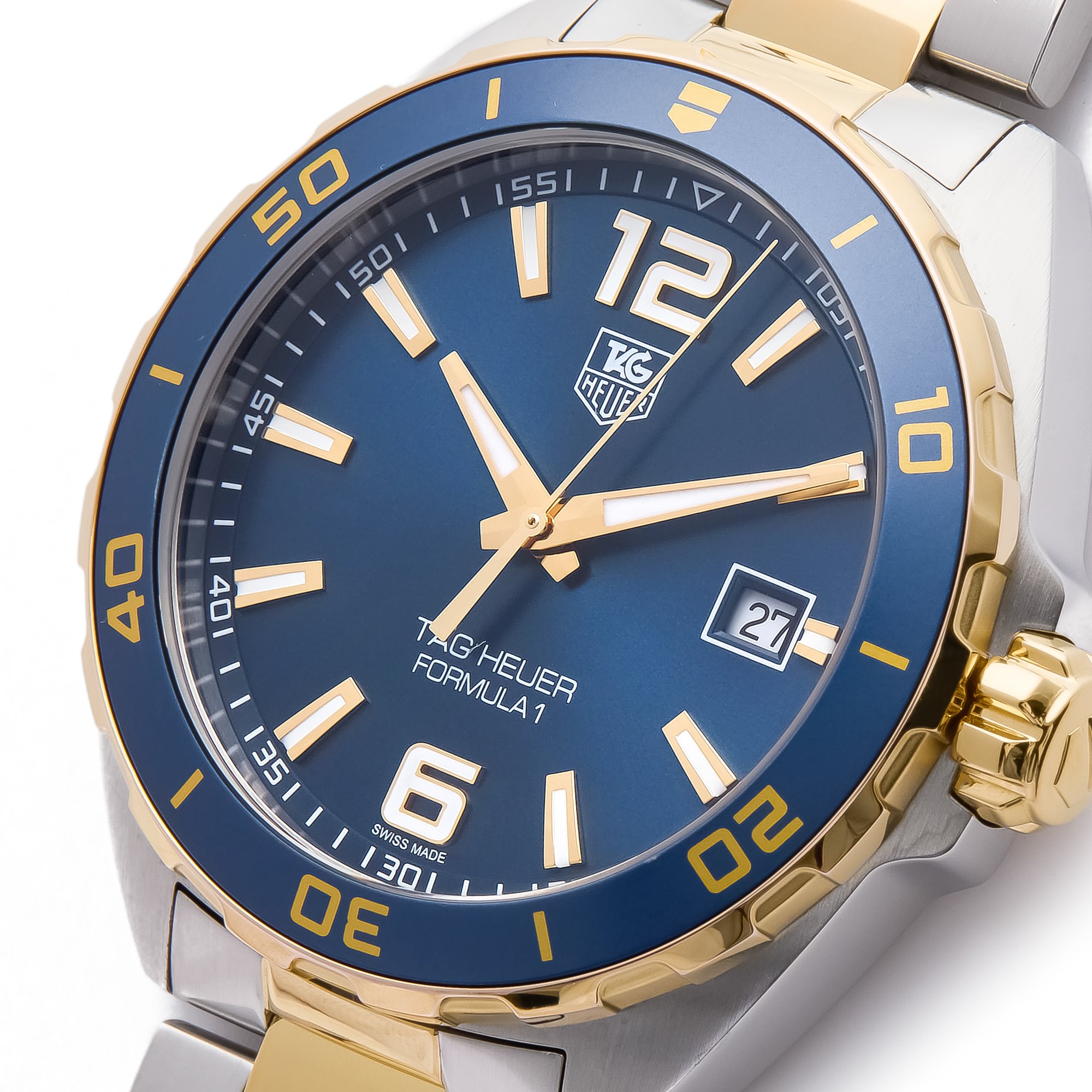 Tag Heuer Formula 1 Plated Yellow Gold & Stainless Steel WAZ1120.BB0879
