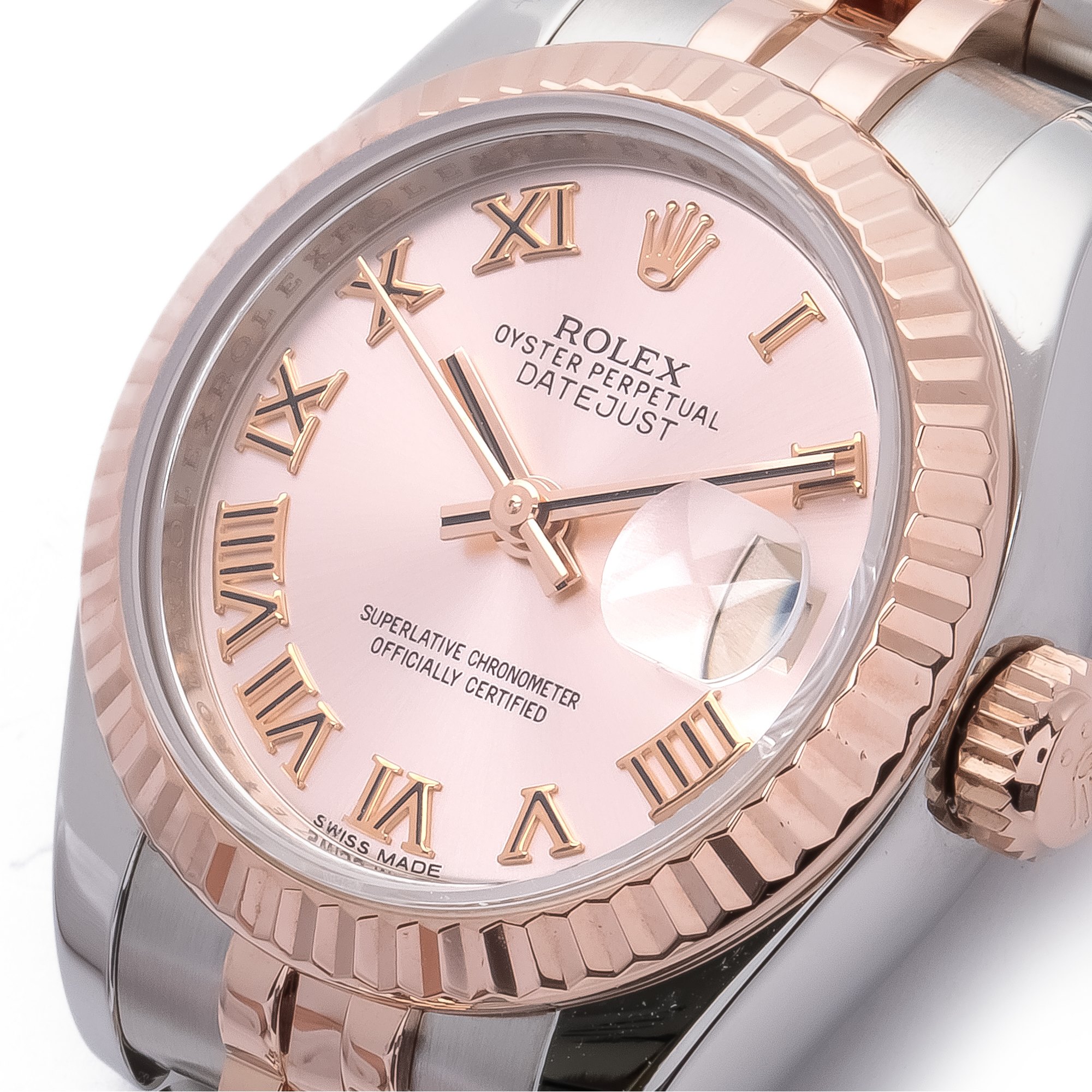 Rolex Datejust 26 Rose Gold & Stainless Steel 179171