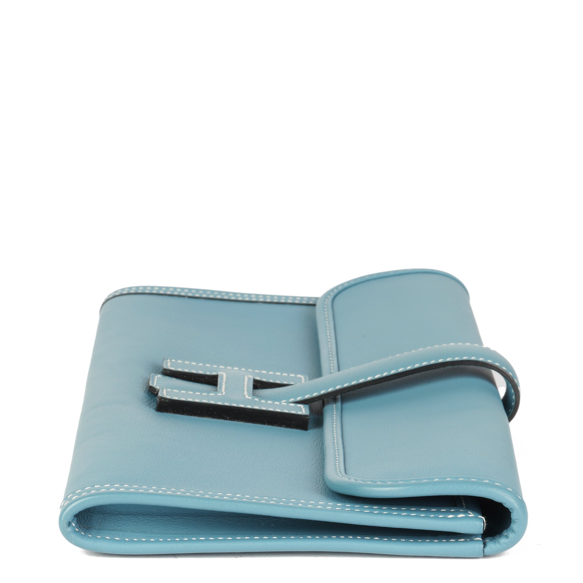 Hermès Blue Jean Swift Leather Jige Elan 29