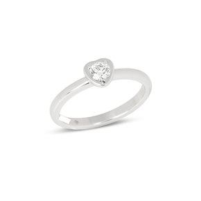 Cartier Diamants Legers Solitaire ring