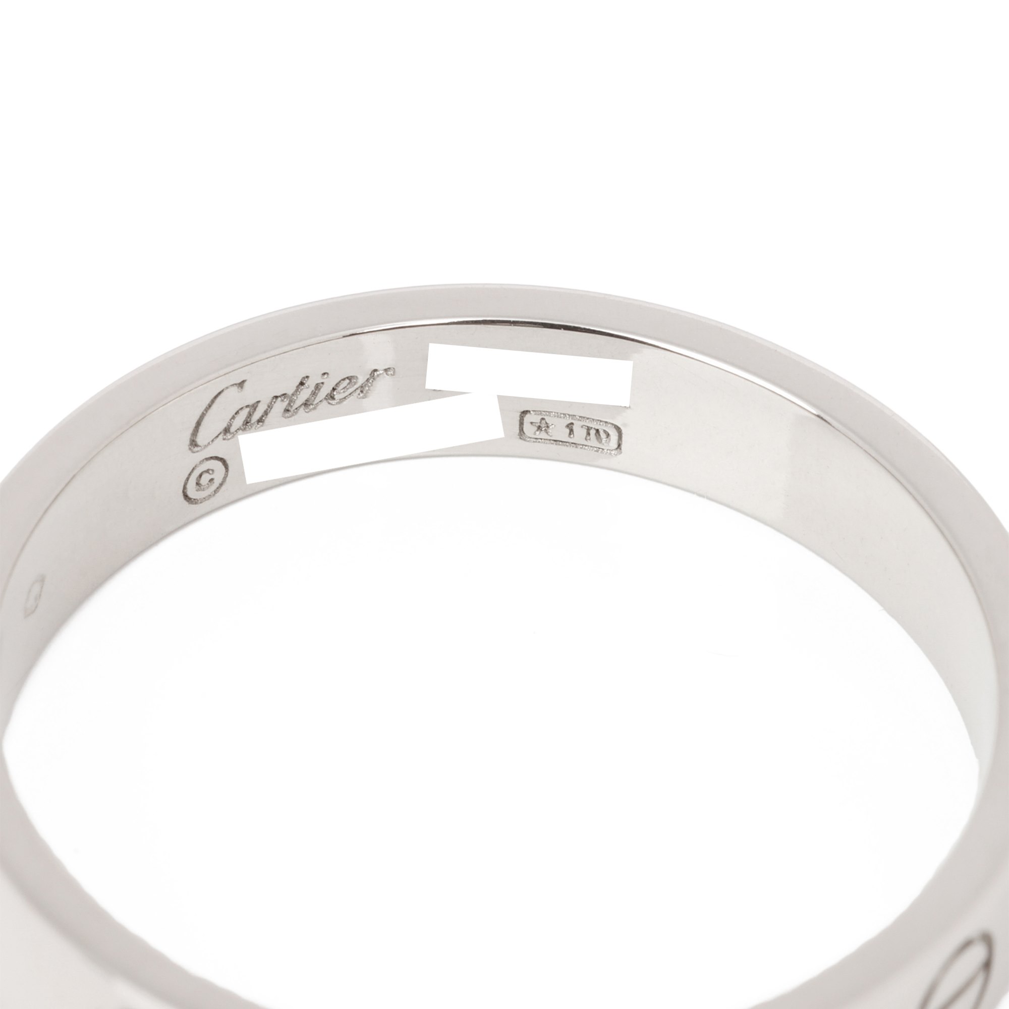 Cartier Love Wedding Band Ring