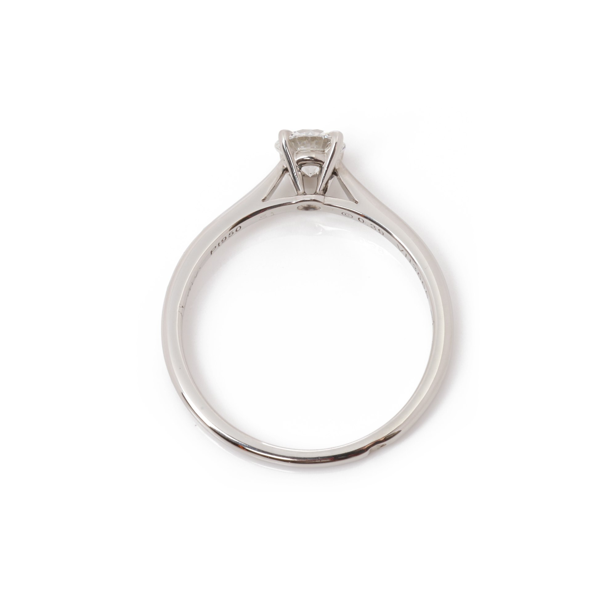 Cartier 0.39ct 1895 Solitaire Ring