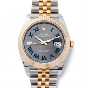 Rolex Datejust 41 Wimbledon Yellow Gold & Stainless Steel - 126333