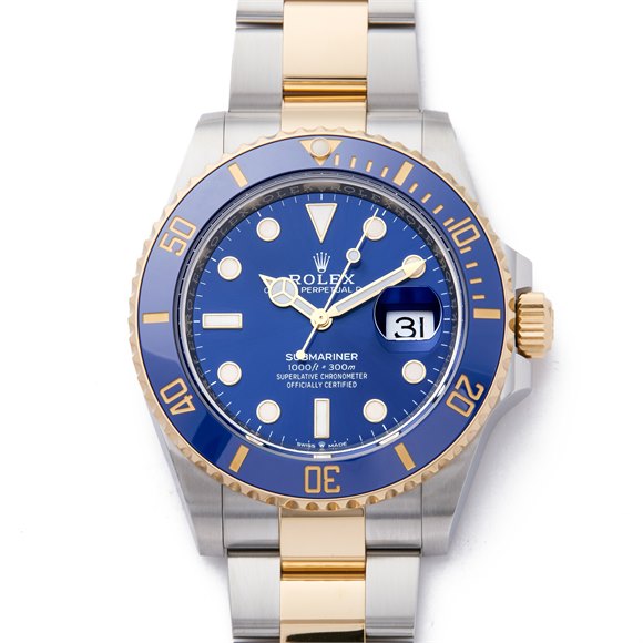 Rolex Submariner Date 'Bluesy' Yellow Gold & Stainless Steel - 126613LB