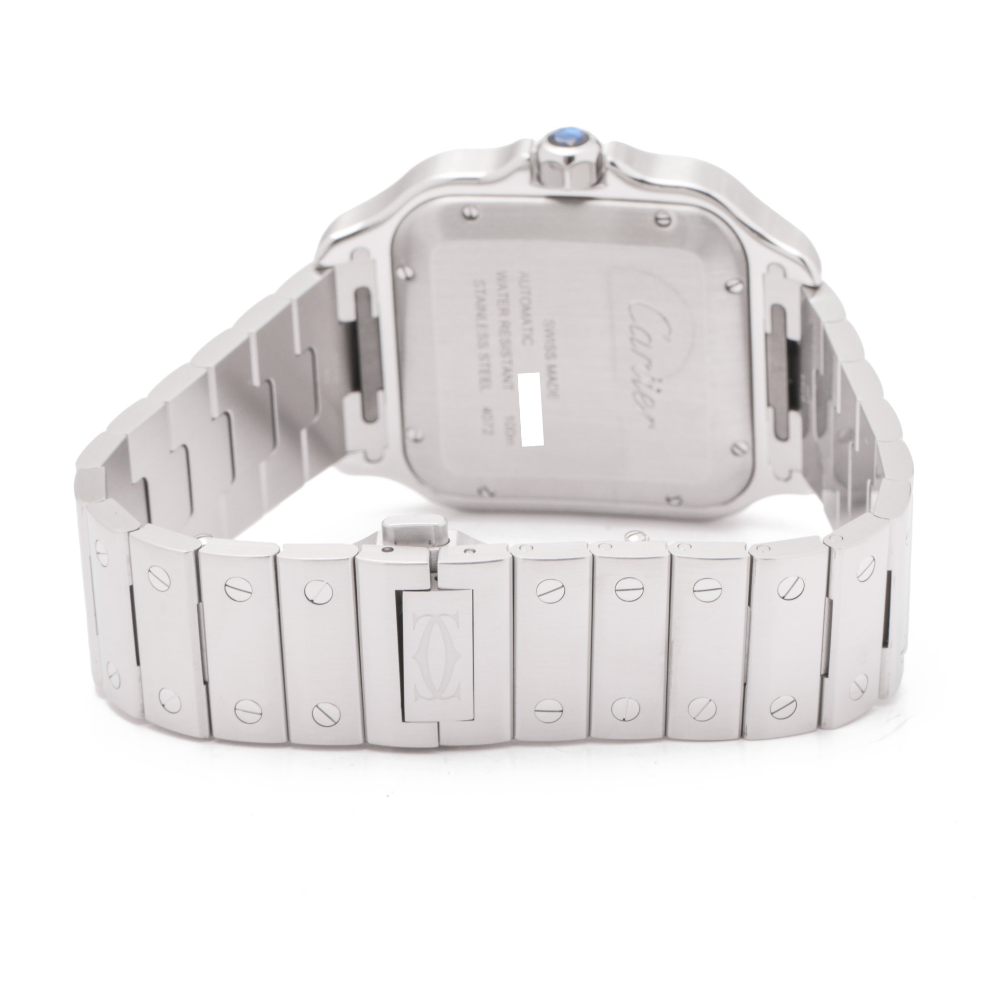 Cartier Santos Large Roestvrij Staal WSSA0037 or 4072