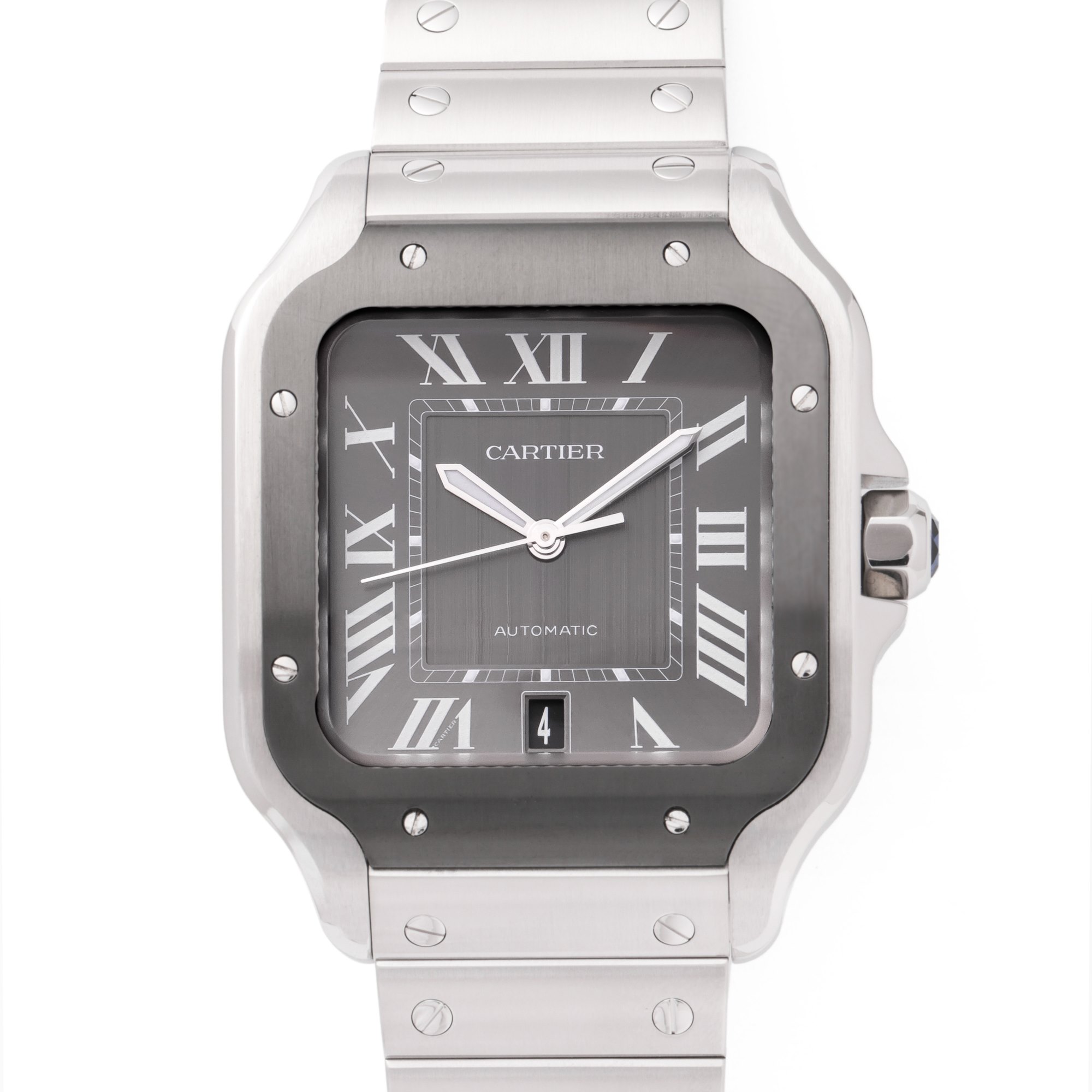 Cartier Santos Large Roestvrij Staal WSSA0037 or 4072