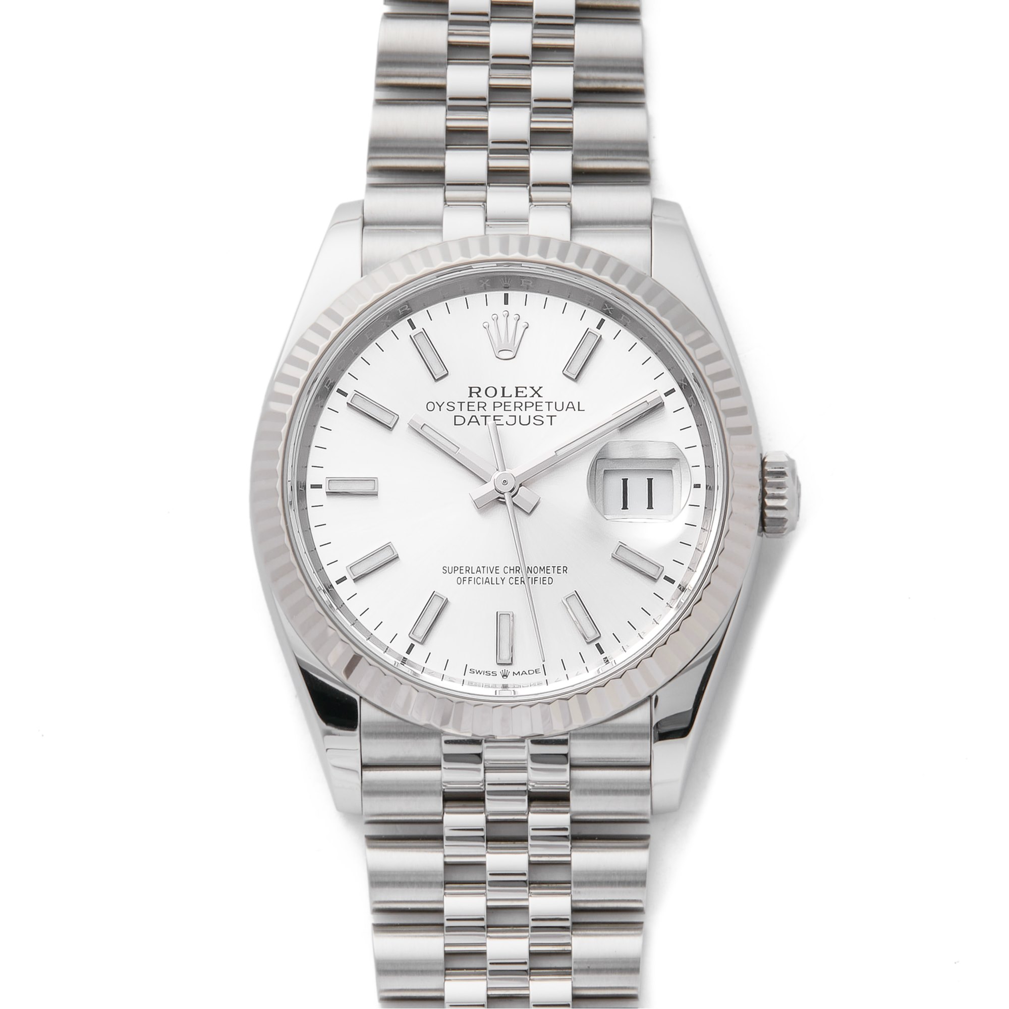 Rolex Datejust 36 White Gold & Stainless Steel 126234