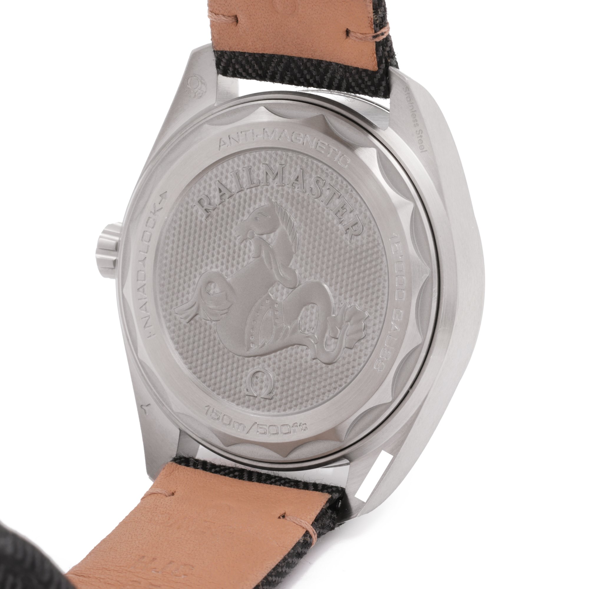 Omega Railmaster Roestvrij Staal 220.12.40.20.01.001