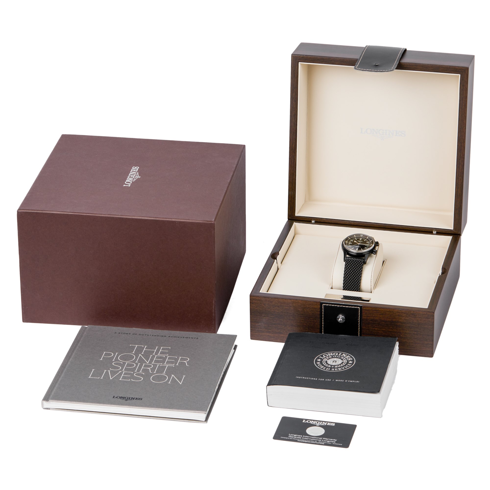 Longines Legend Diver Dlc Coated Stainless Steel L3.774.2.50.9
