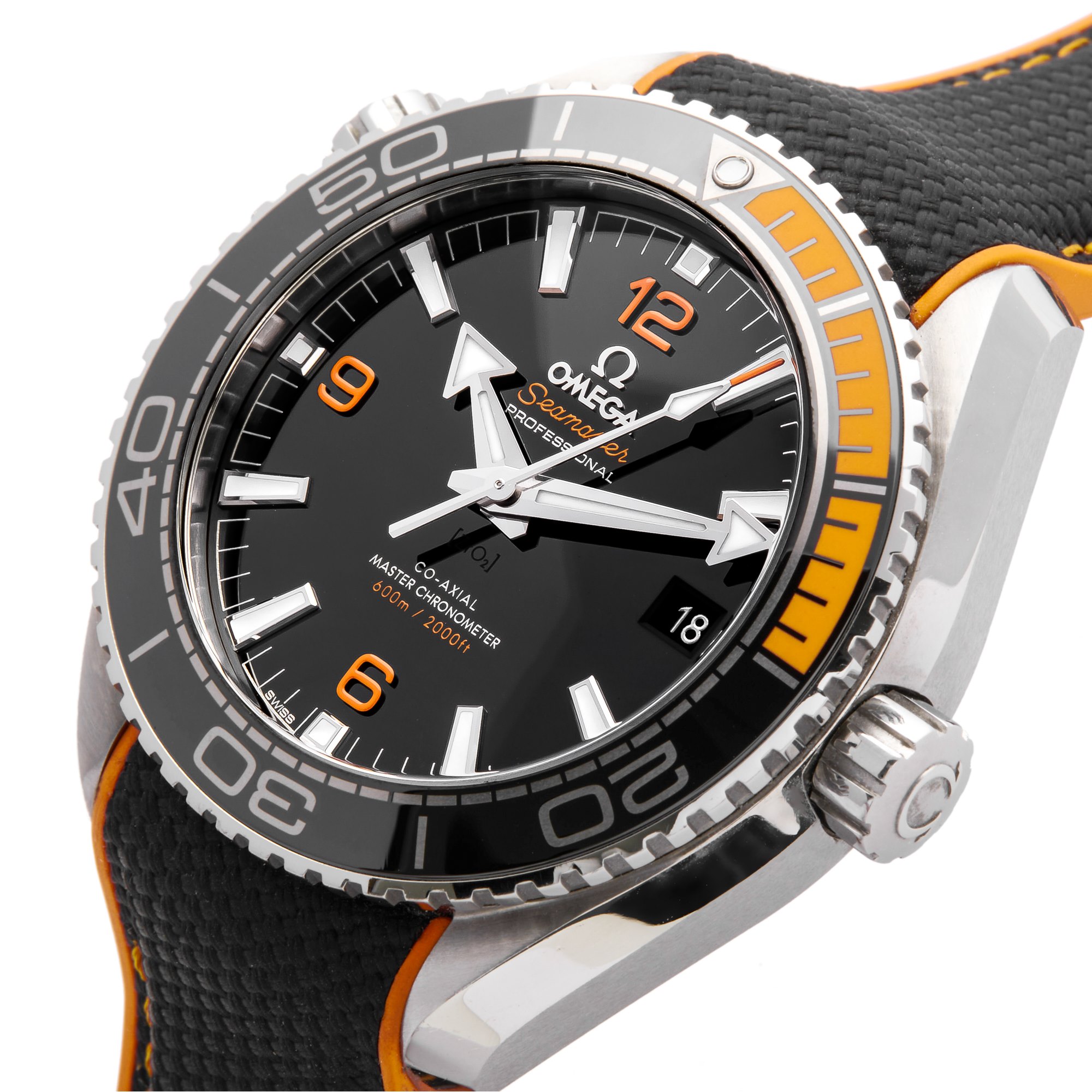 Omega Planet Ocean Roestvrij Staal 215.32.44.21.01.001