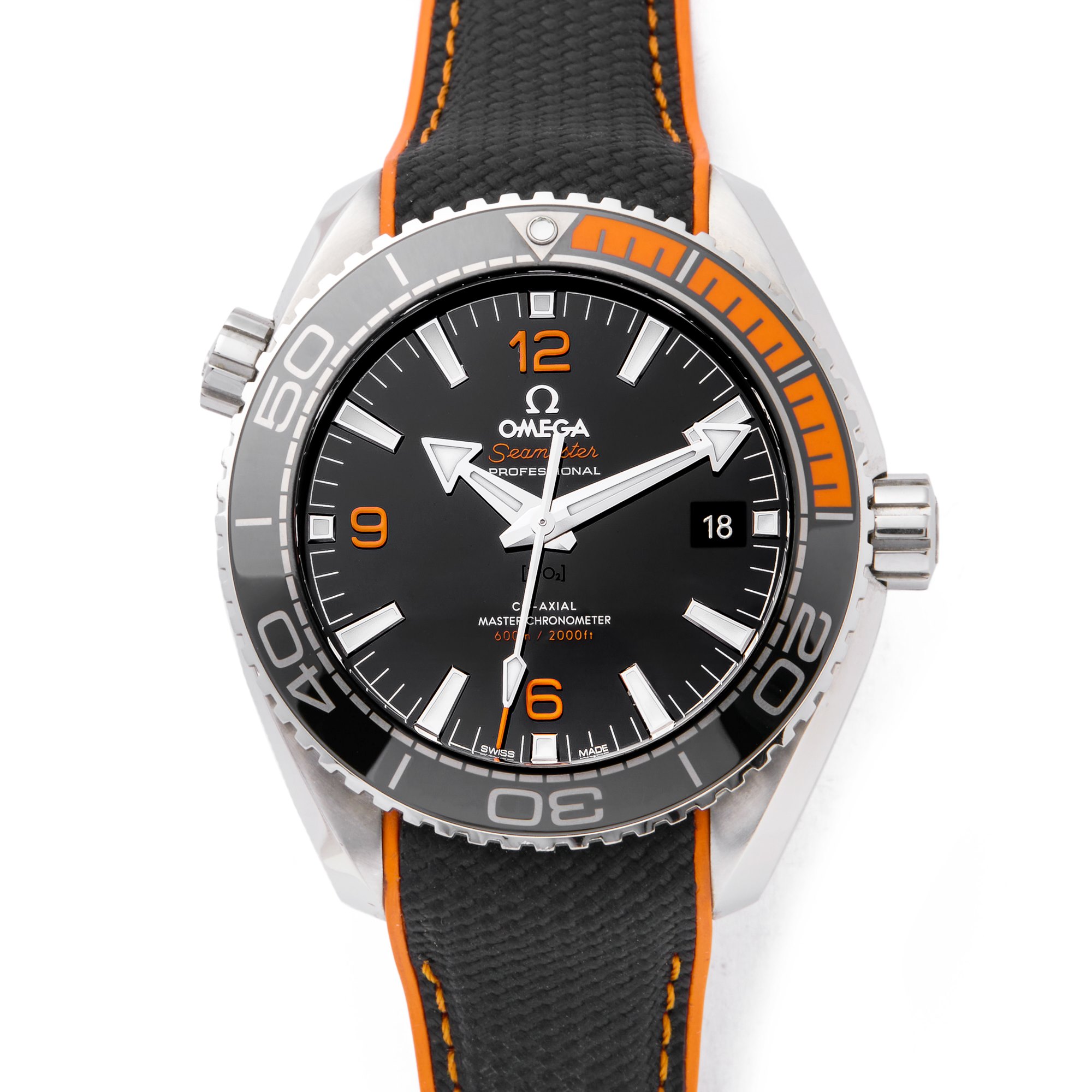 Omega Planet Ocean Roestvrij Staal 215.32.44.21.01.001