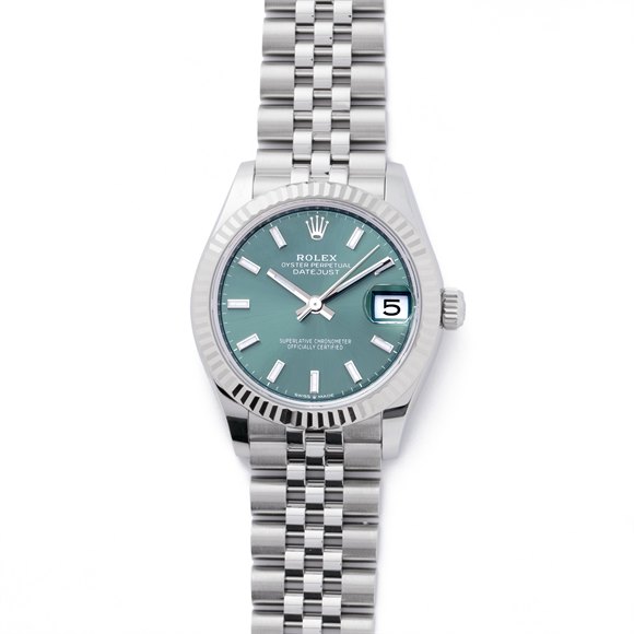 datejust 31 mint green