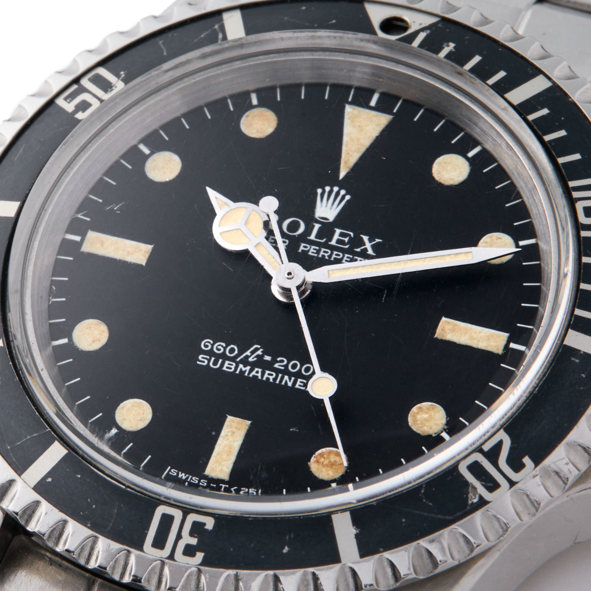 Rolex Submariner Non Date Feet First Roestvrij Staal 5513