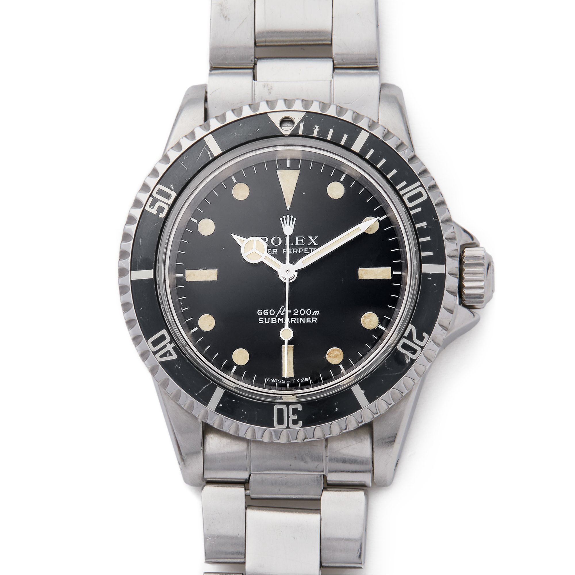 Rolex Submariner Non Date Feet First Roestvrij Staal 5513
