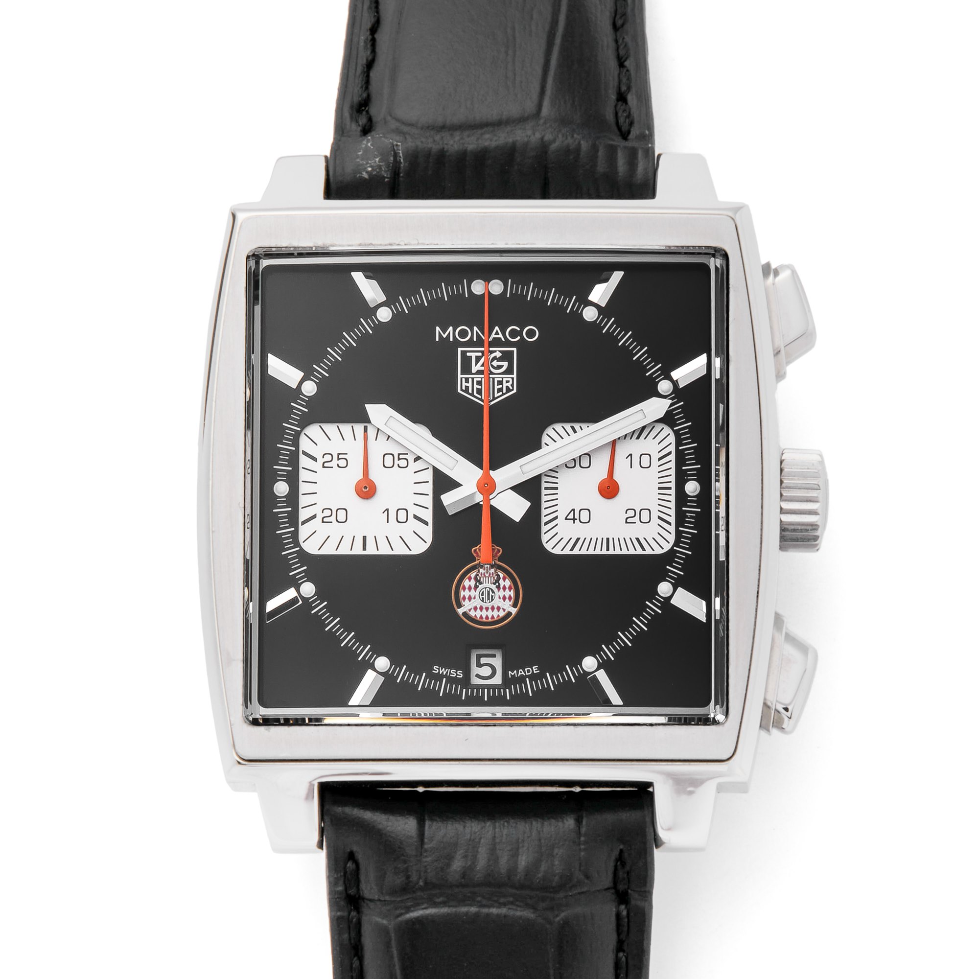 Tag Heuer Monaco Automobile Club de Monaco Limited Edition of 1200 Pieces Roestvrij Staal CAW211K