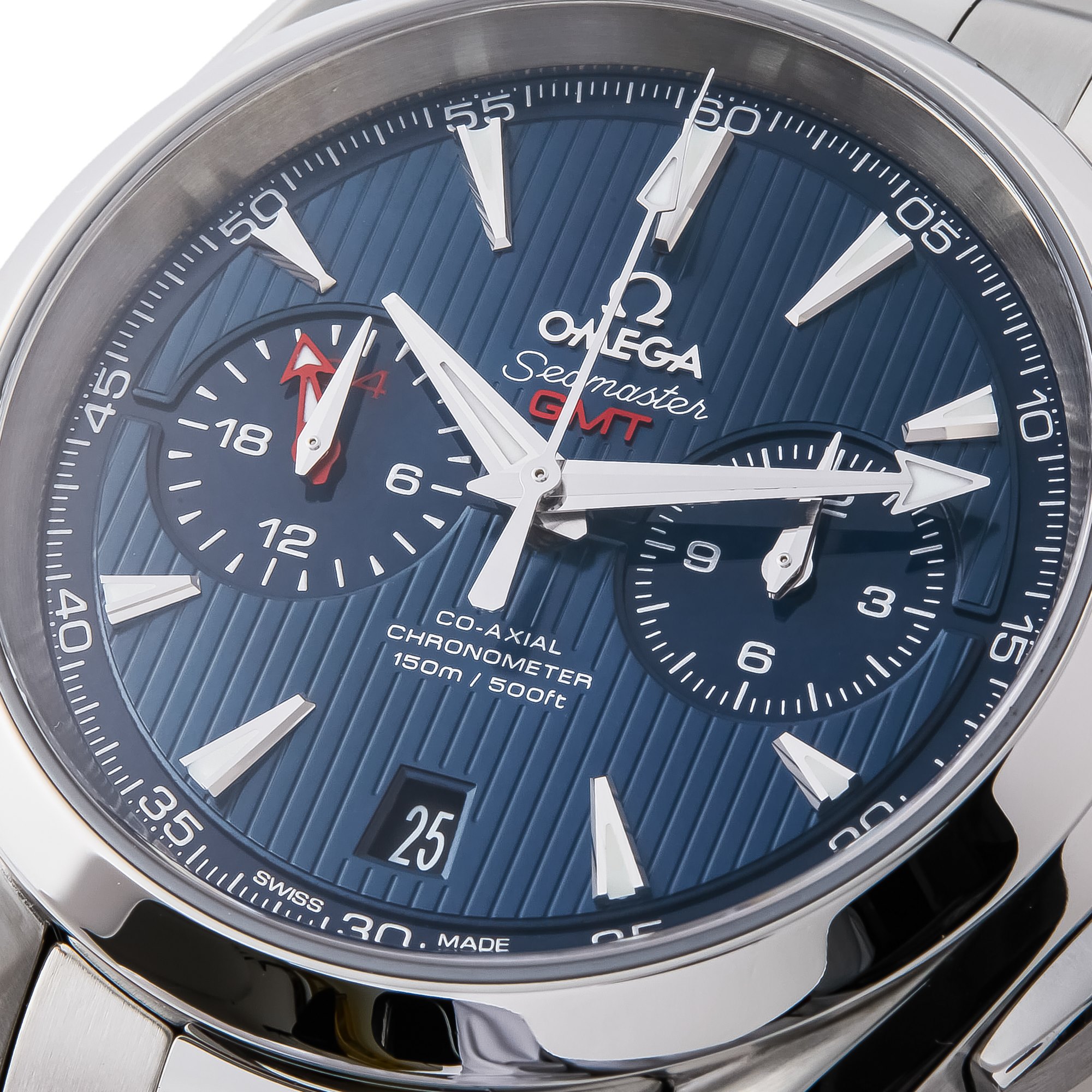 Omega Seamaster Chronograph GMT Stainless Steel 231.13.43.52.03.001