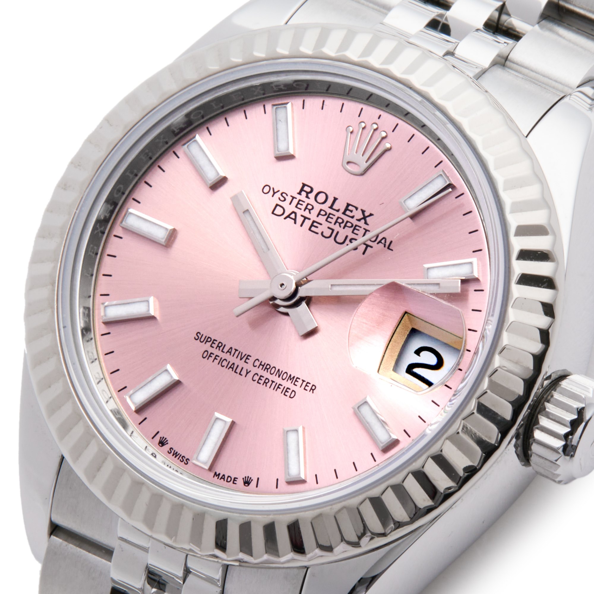 Rolex Datejust 28 White Gold & Stainless Steel 279174