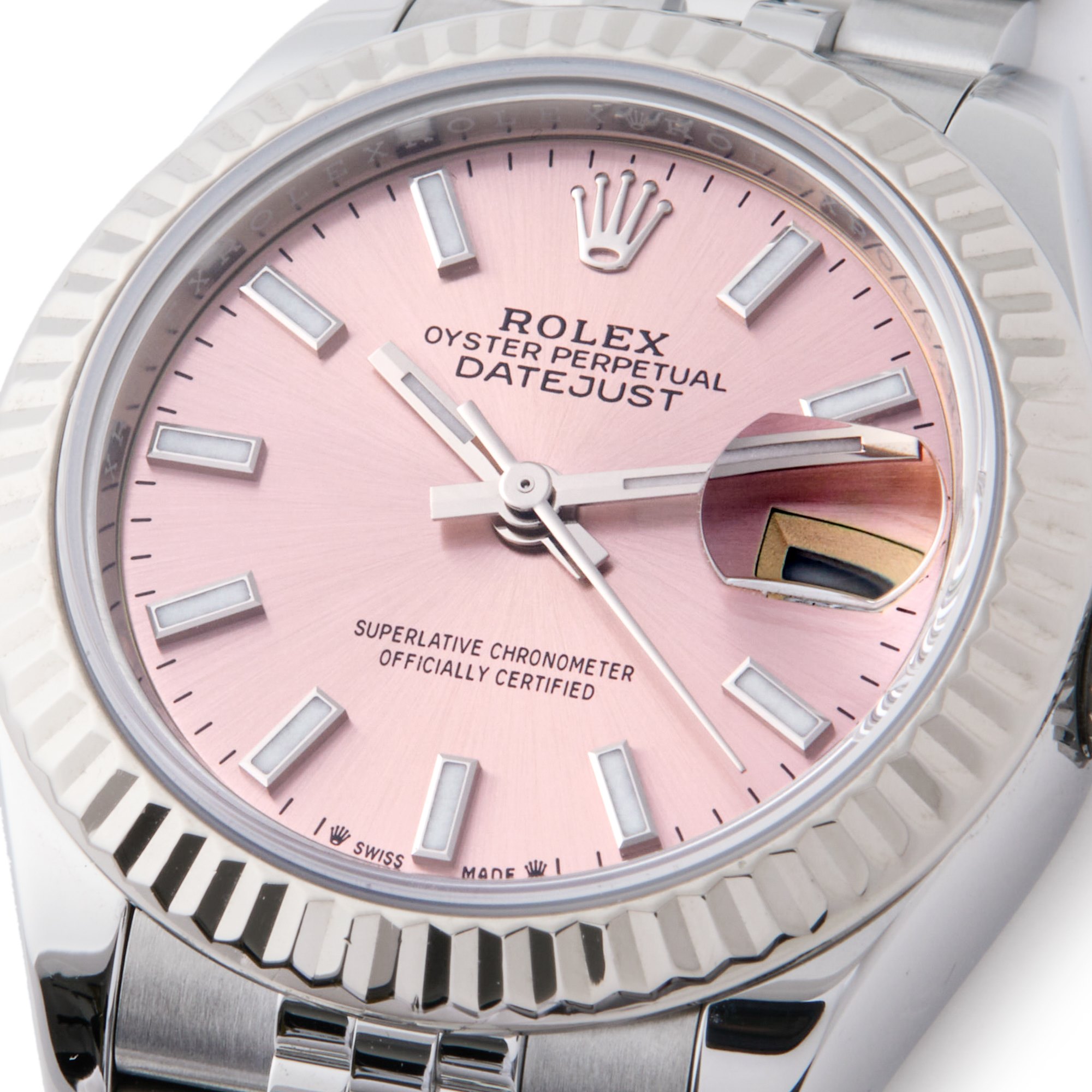 Rolex Datejust 28 White Gold & Stainless Steel 279174