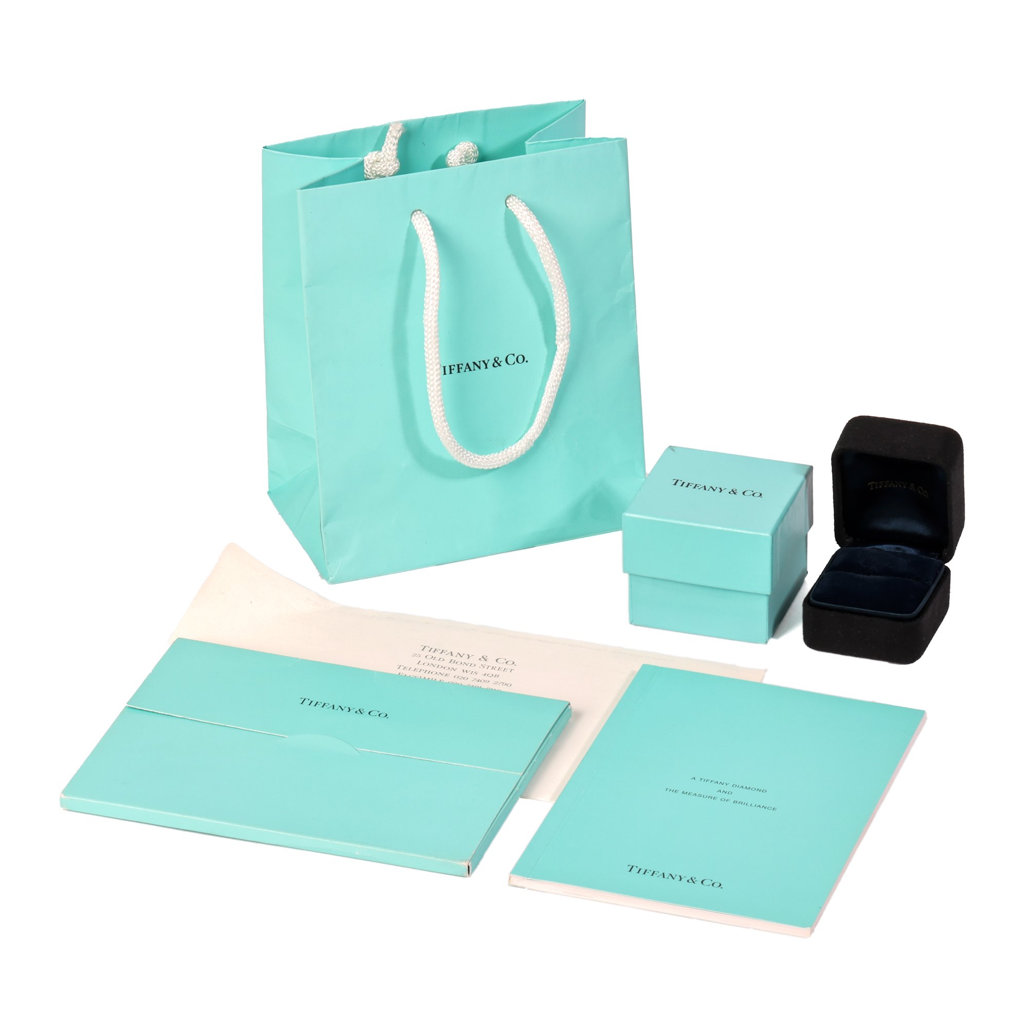 Tiffany & Co. Lucida Cut 0.41ct Diamond Solitaire Ring