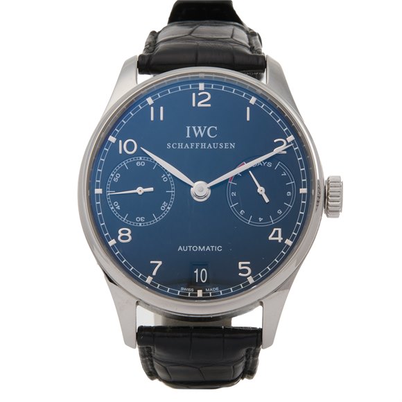 IWC Portuguese 7 Days Stainless Steel - IW500109