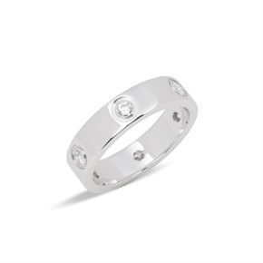 Cartier 6 Diamond Love Ring