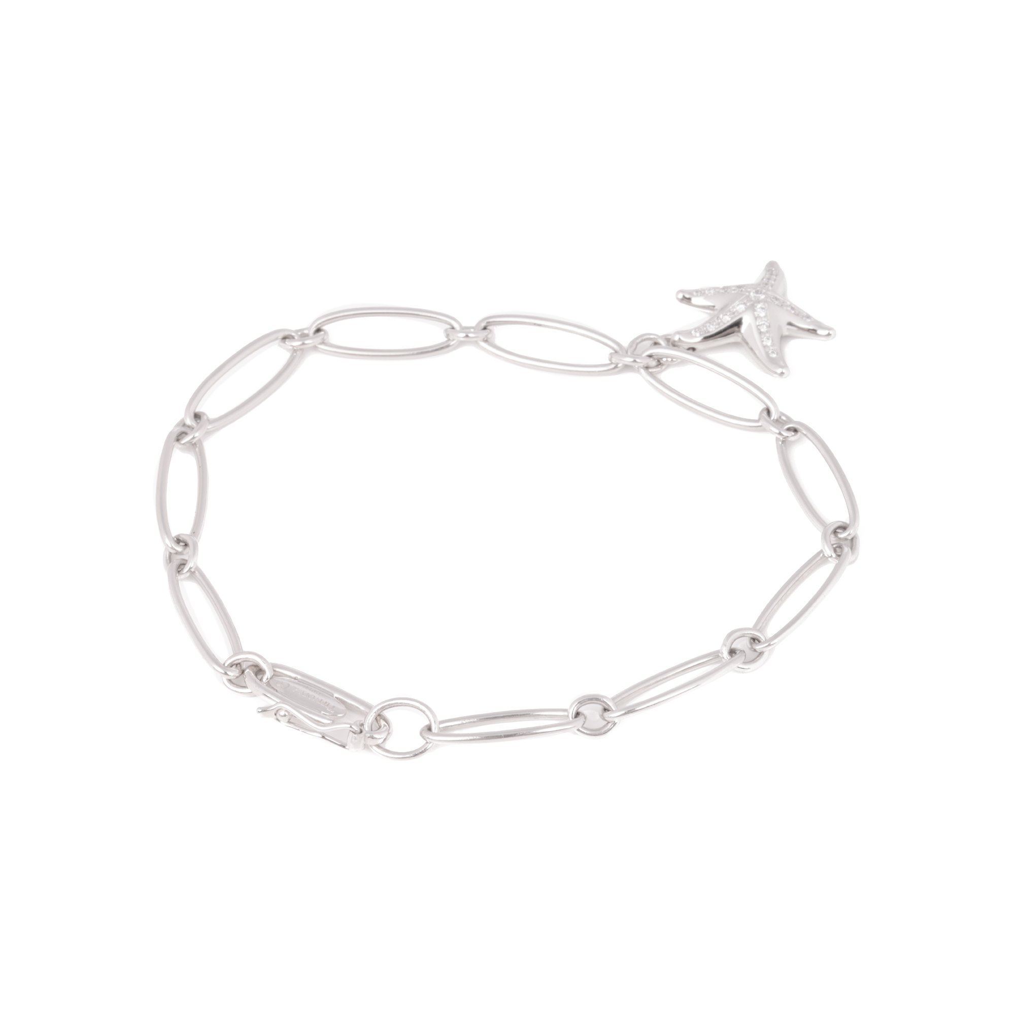 Tiffany & Co. Starfish Diamond Pave Bracelet