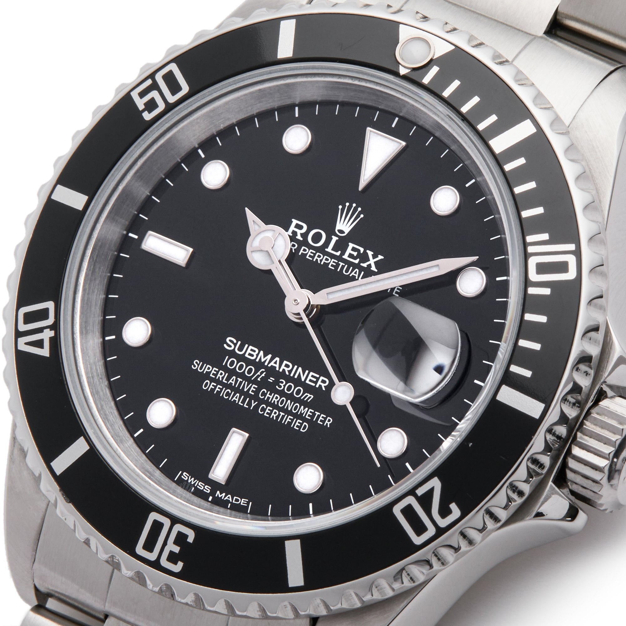 Rolex Submariner Date Roestvrij Staal 16610