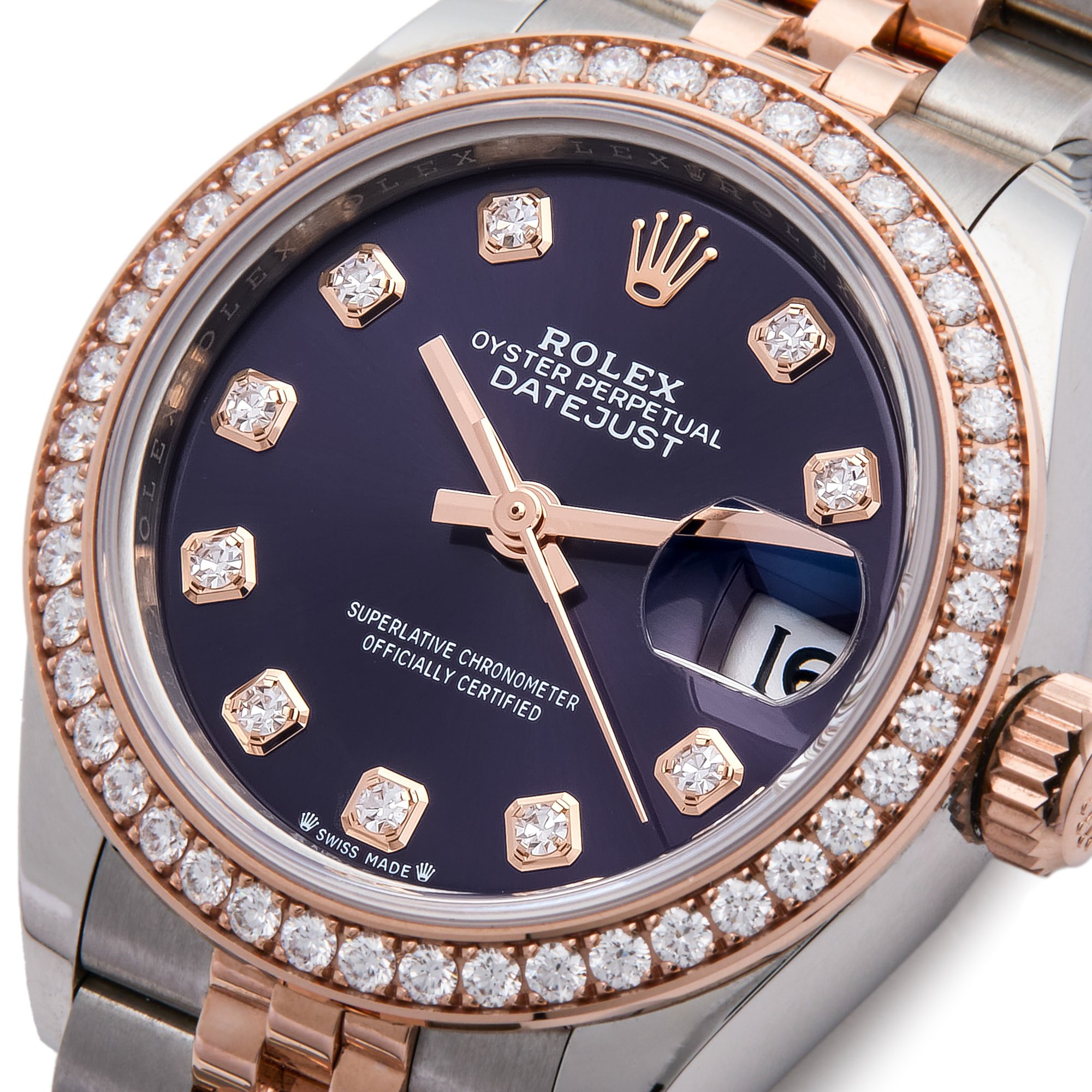 Rolex Datejust Rose Gold & Stainless Steel 279381RBR