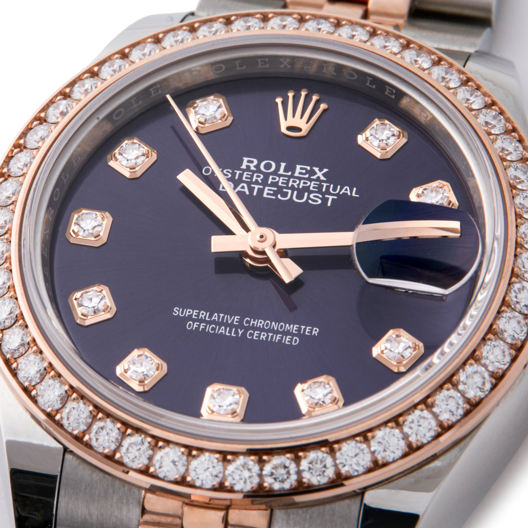 Rolex Datejust Rose Gold & Stainless Steel 279381RBR