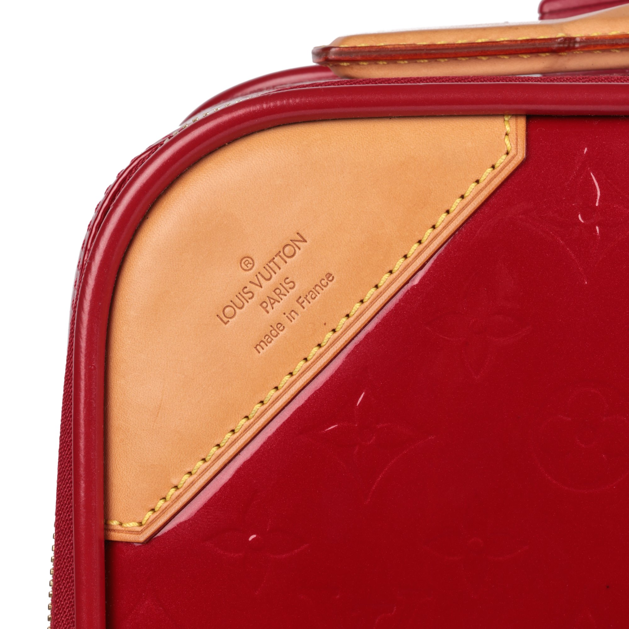 Louis Vuitton Pomme D'Amour Monogram Vernis Leather Pegase 50