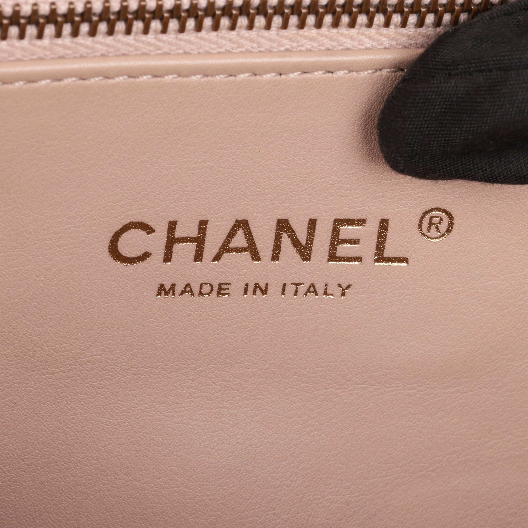 Chanel Burgundy Lizard Leather & Dusky Pink Quilted Lambskin Large Perfect Edge Classic Single Flap Bag
