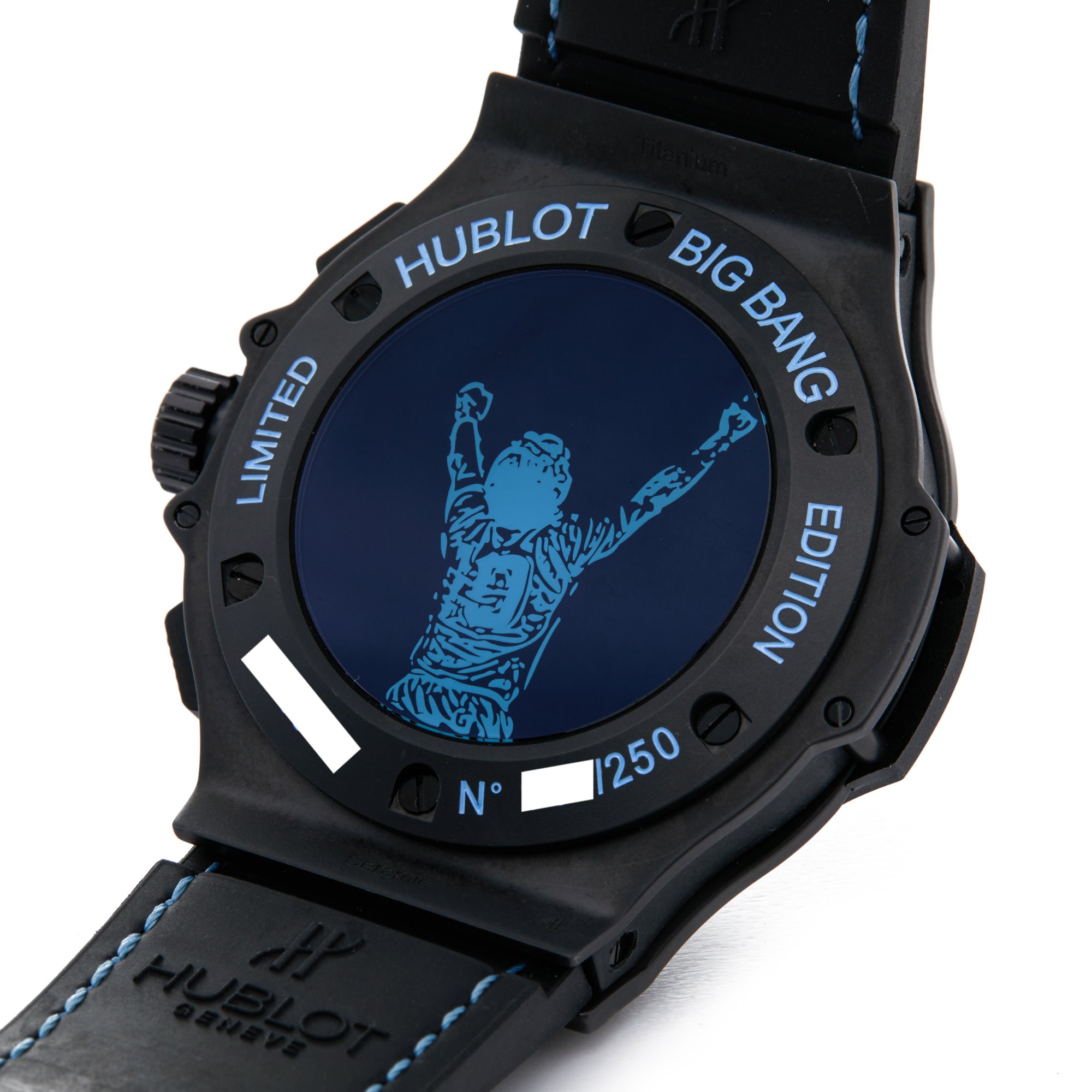 Hublot Big Bang Diego Maradona Limited Edition to 250 Pieces Dlc Coated Stainless Steel 318.CI.1129.GR.DMA09