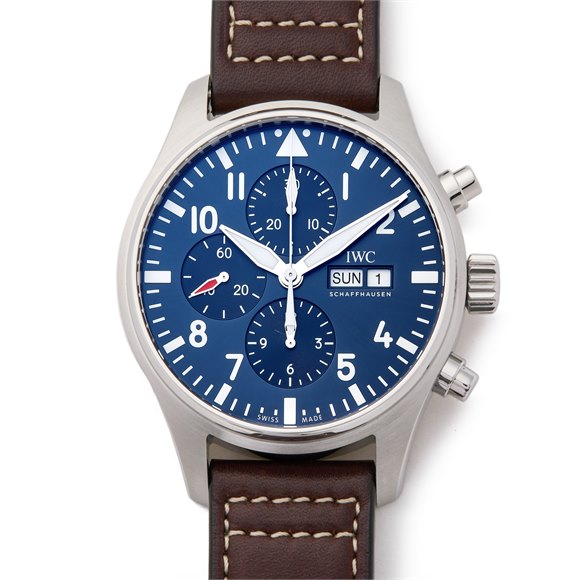 IWC Pilot's Chronograph "Le Petit Prince" Stainless Steel - IW377714
