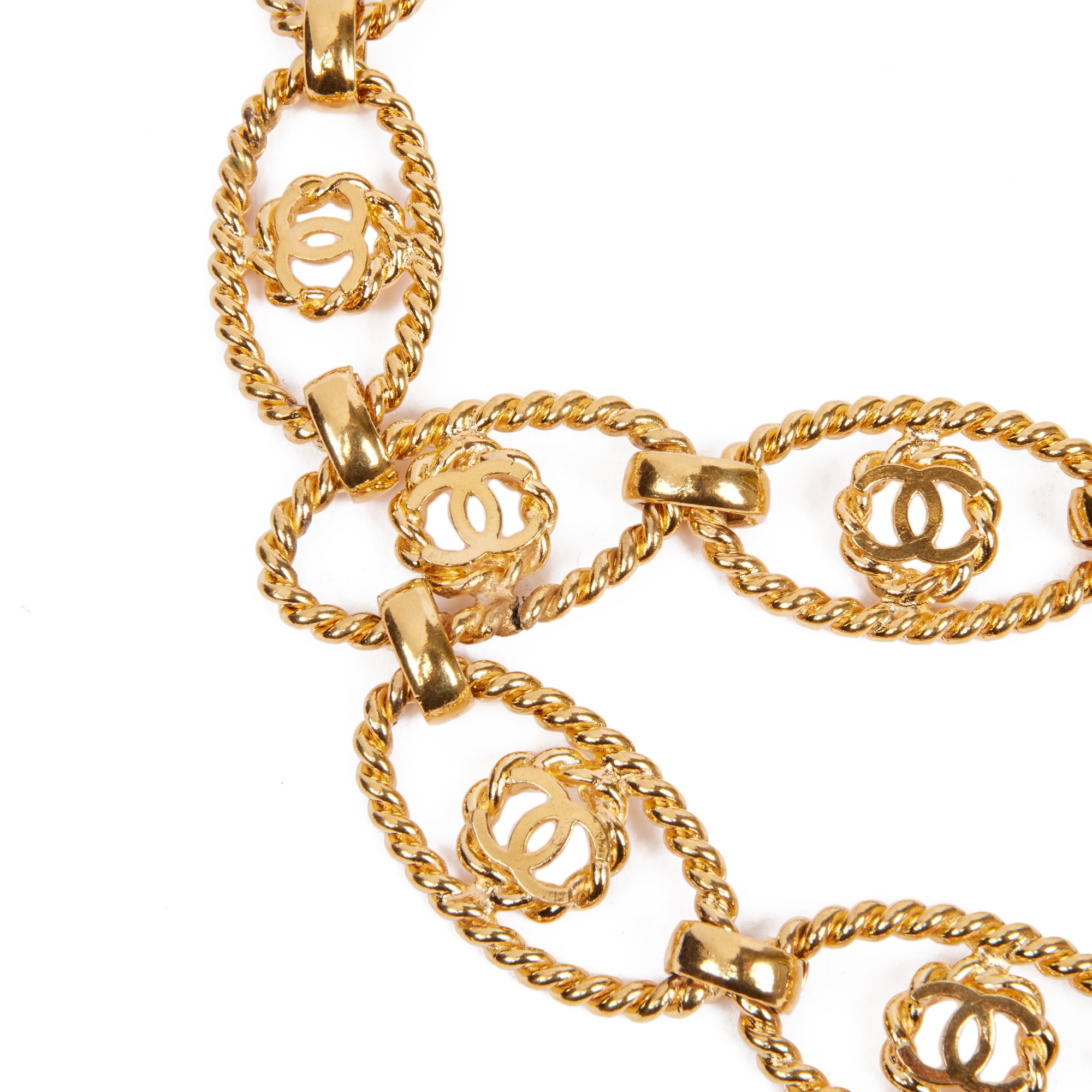 Chanel Gold Vintage CC Belt
