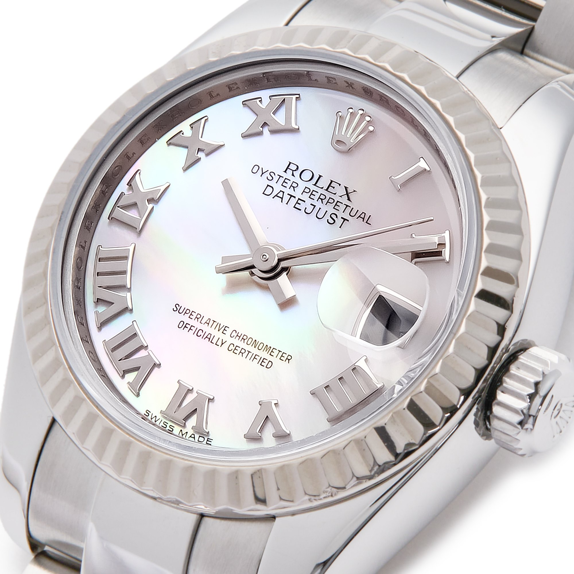 Rolex Datejust 26 Mother of Pearl Roestvrij Staal 179174