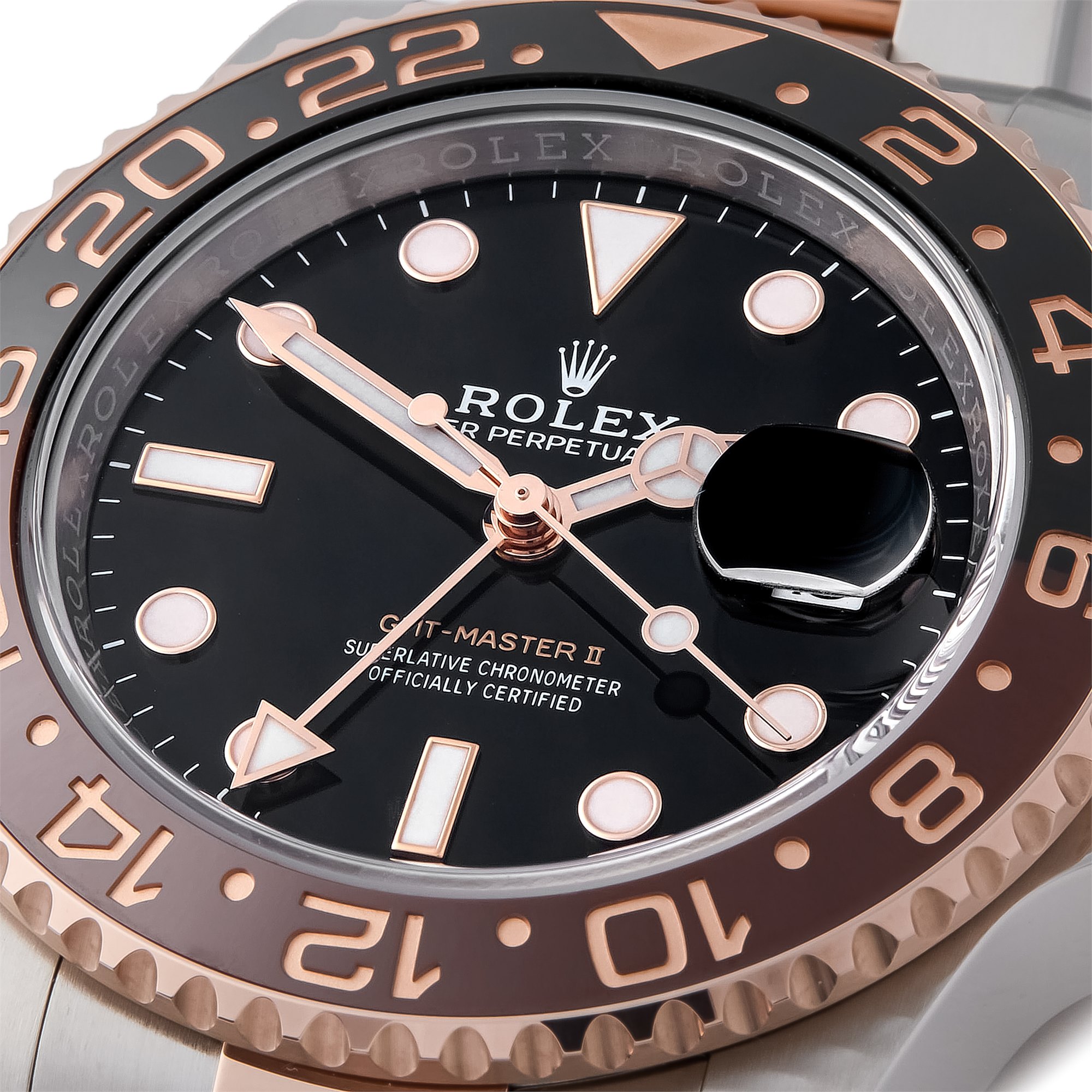 Rolex GMT-Master II Rose Gold & Stainless Steel 126711CHNR