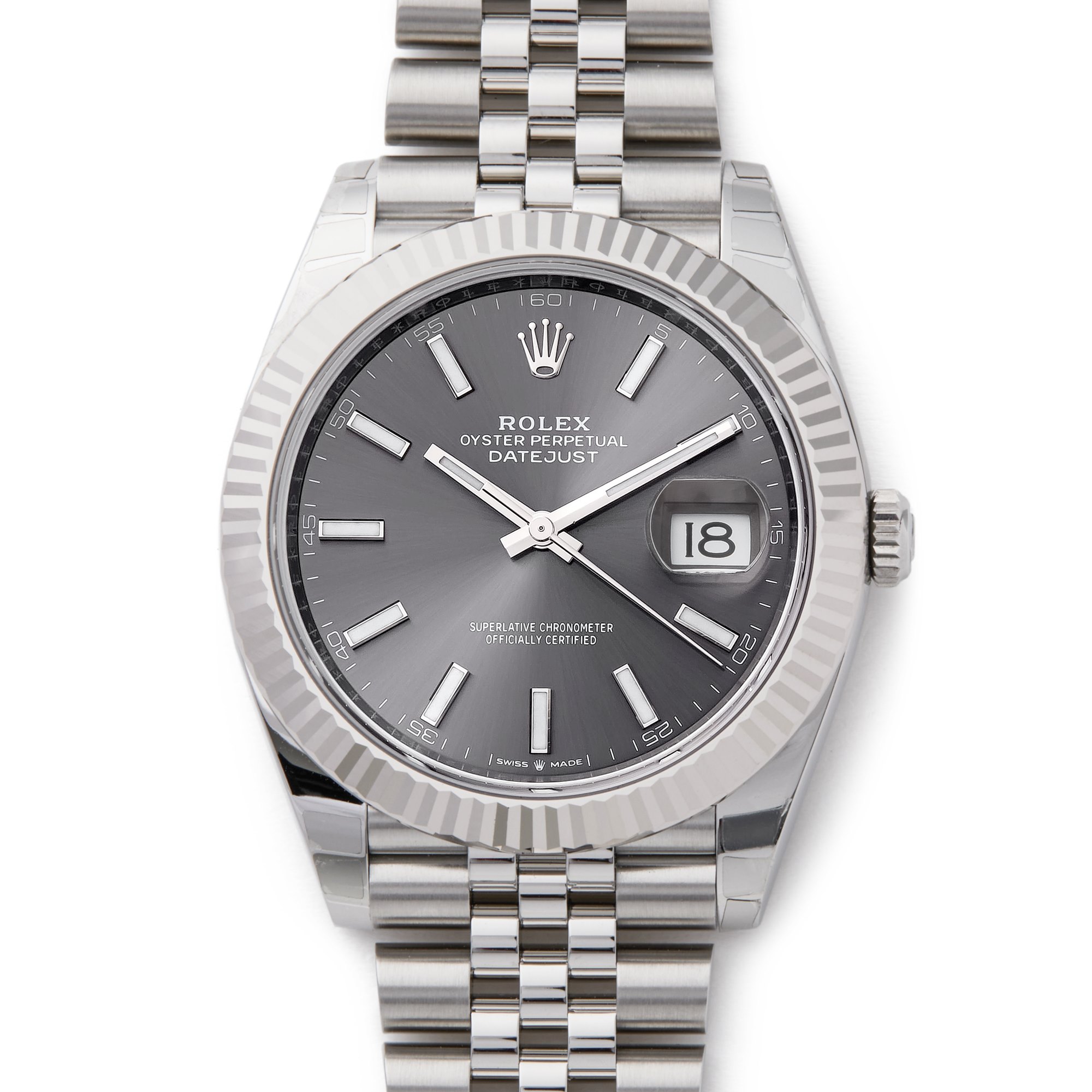 Rolex Datejust 41 Roestvrij Staal 126334