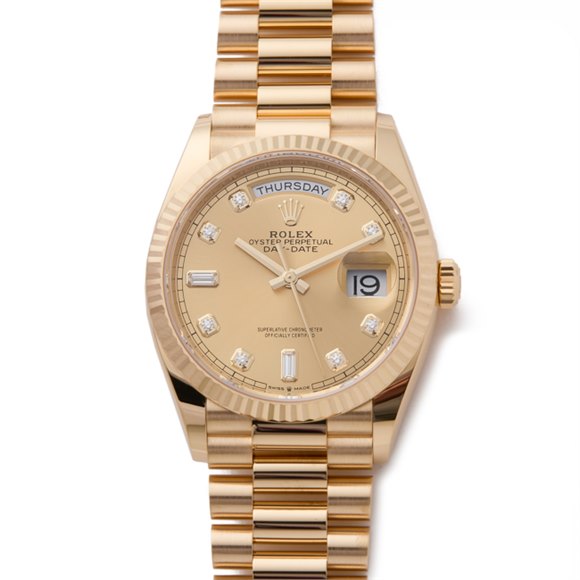 Rolex Day-Date Yellow Gold - 128238