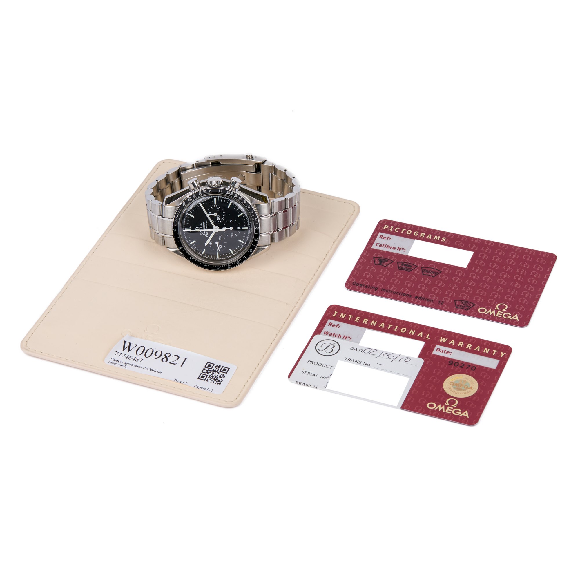 Omega Speedmaster Professional Moonwatch Roestvrij Staal 3570.50.00