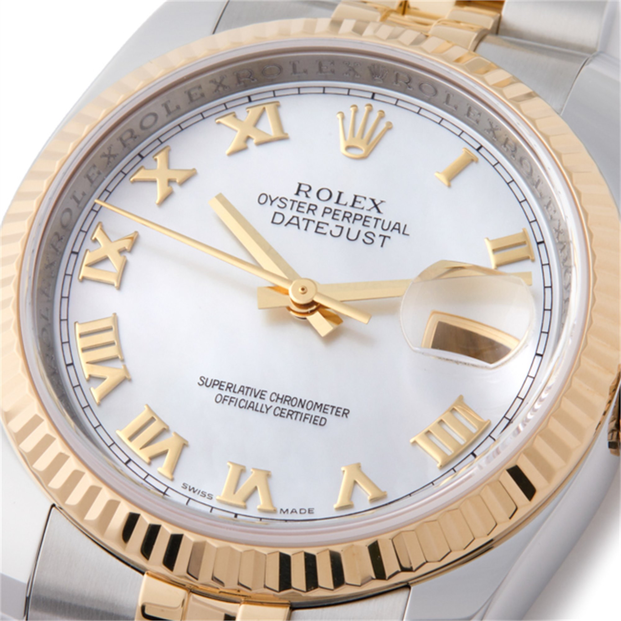 Rolex Datejust 36 Roestvrij Staal 116233