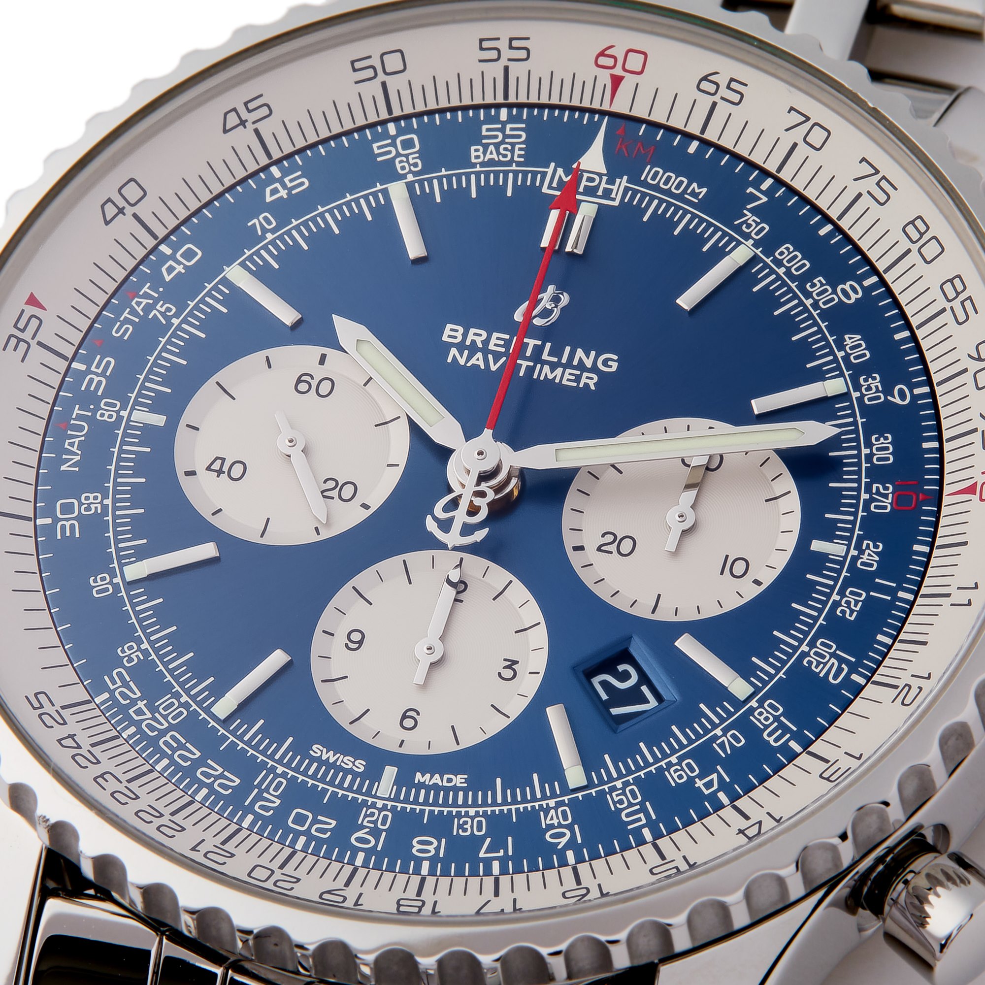 Breitling Navitimer Roestvrij Staal AB0127211C1A1