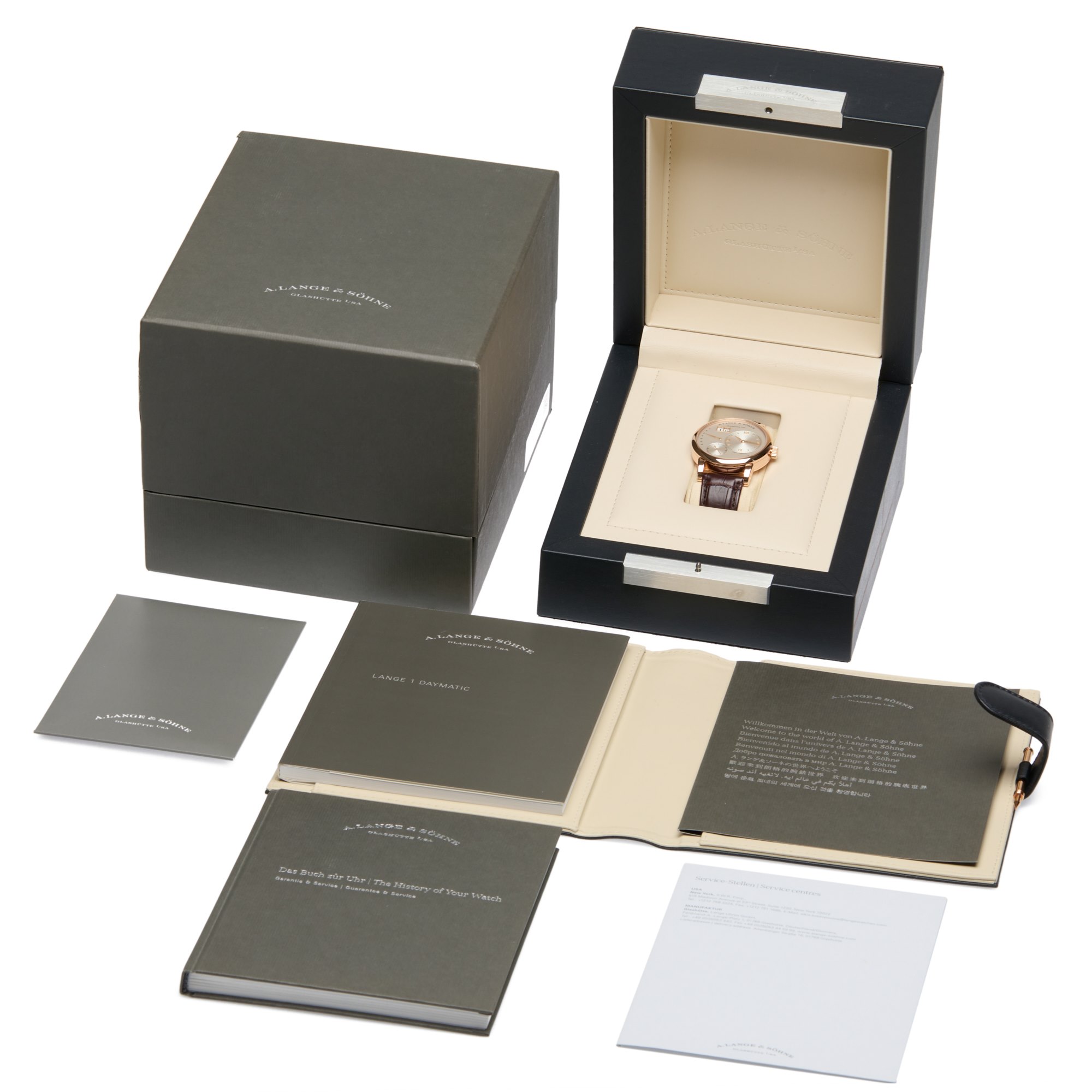 A. Lange & Söhne Lange 1 Daymatic Rose Gold 320.032