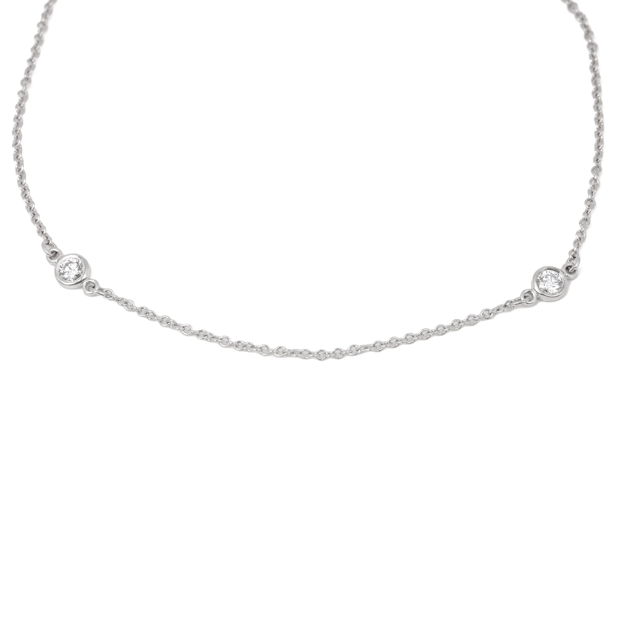 Tiffany & Co. Diamond by the Yard 3 Diamond Bracelet