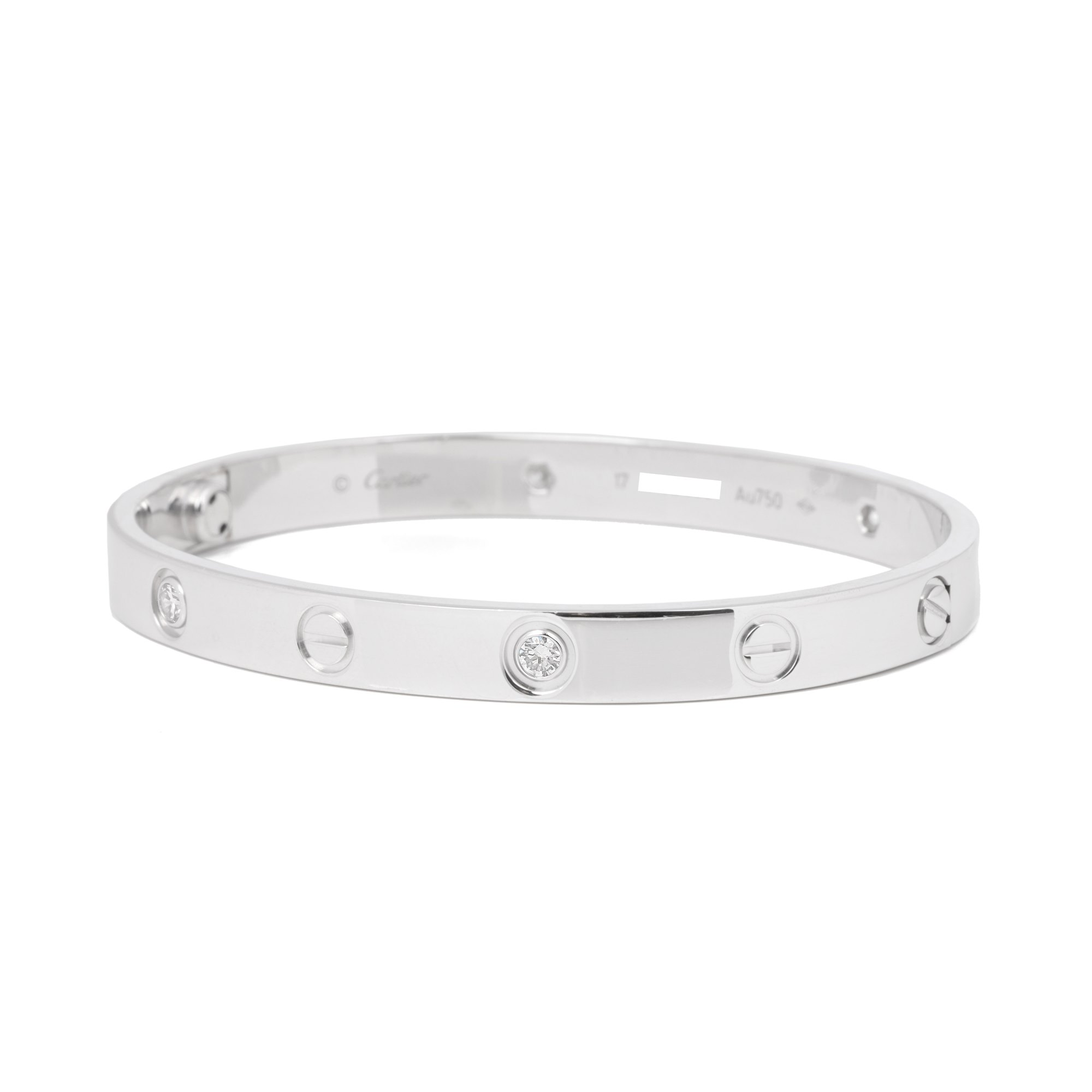 Cartier Love 4 Diamond Bangle