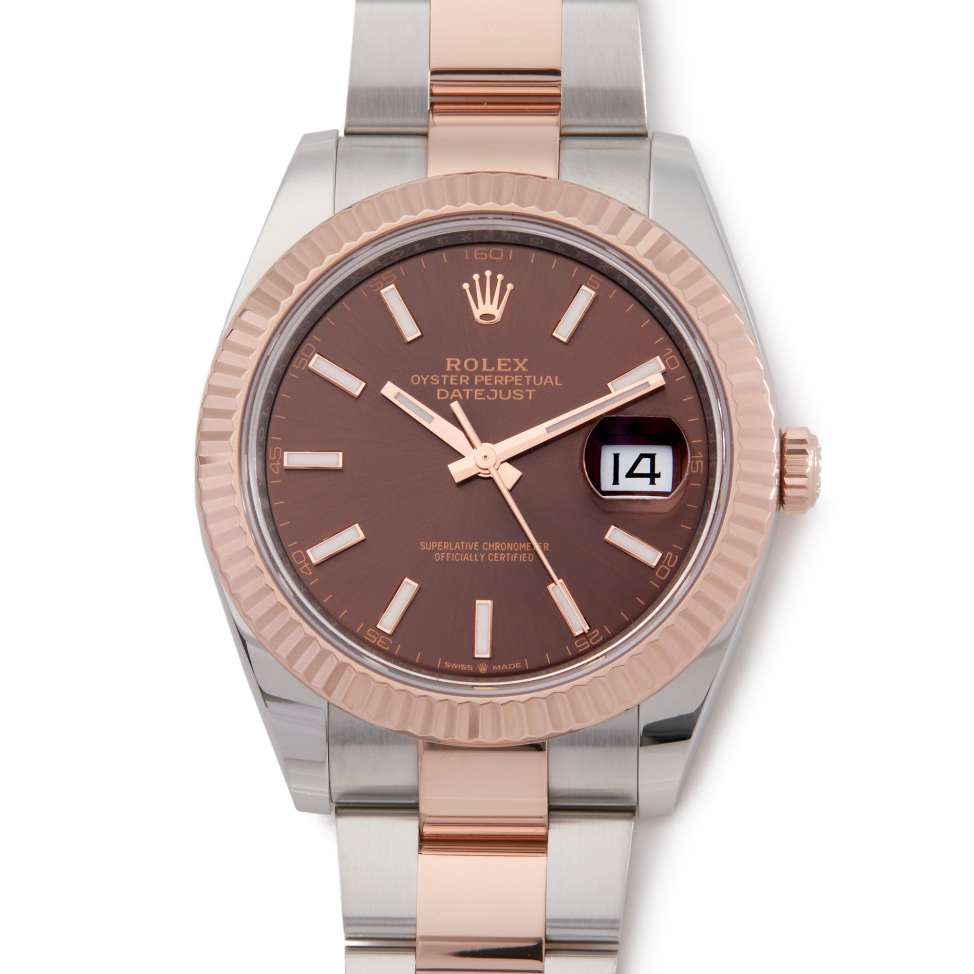 Rolex Datejust 41 Rose Gold & Stainless Steel 126331