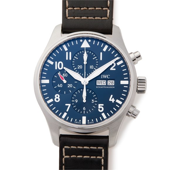 IWC Fliegeruhr Chronograph Pilot Chronograph Stainless Steel - IW377714