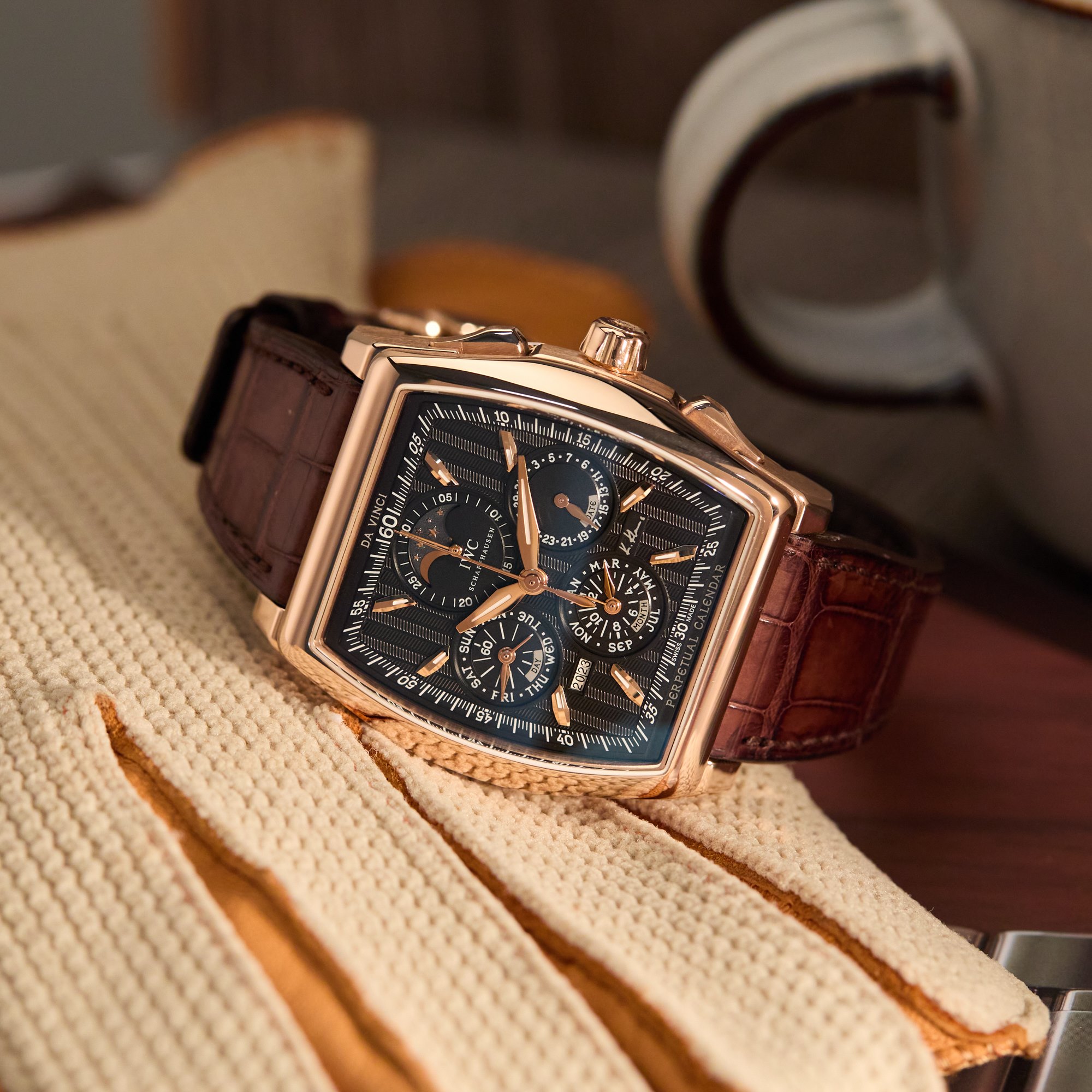IWC Da Vinci Perpetual Calendar Rose Gold IW376206