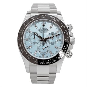 Rolex Daytona Chronograph Diamond Baguette Dial Platinum - 116506A