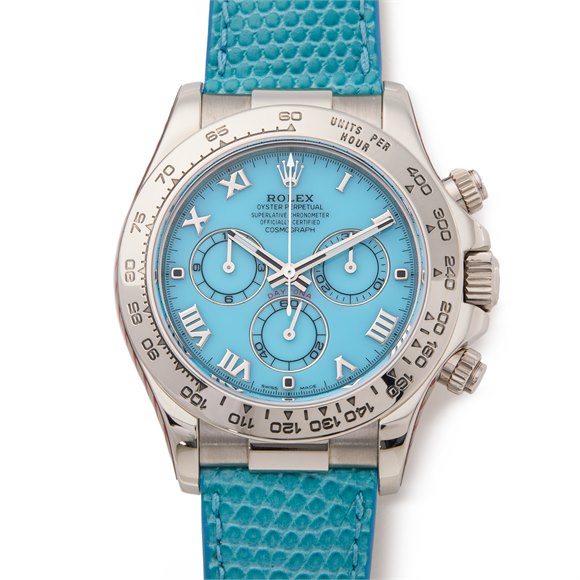 Rolex Daytona Blue Beach Blue Beach White Gold - 116519
